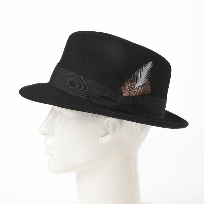 時谷堂百貨 フェルトハット メンズ CRUSHABLE WOOL HAT（クラッシャブルウールハット）SE217 ブラック 帽子 通販