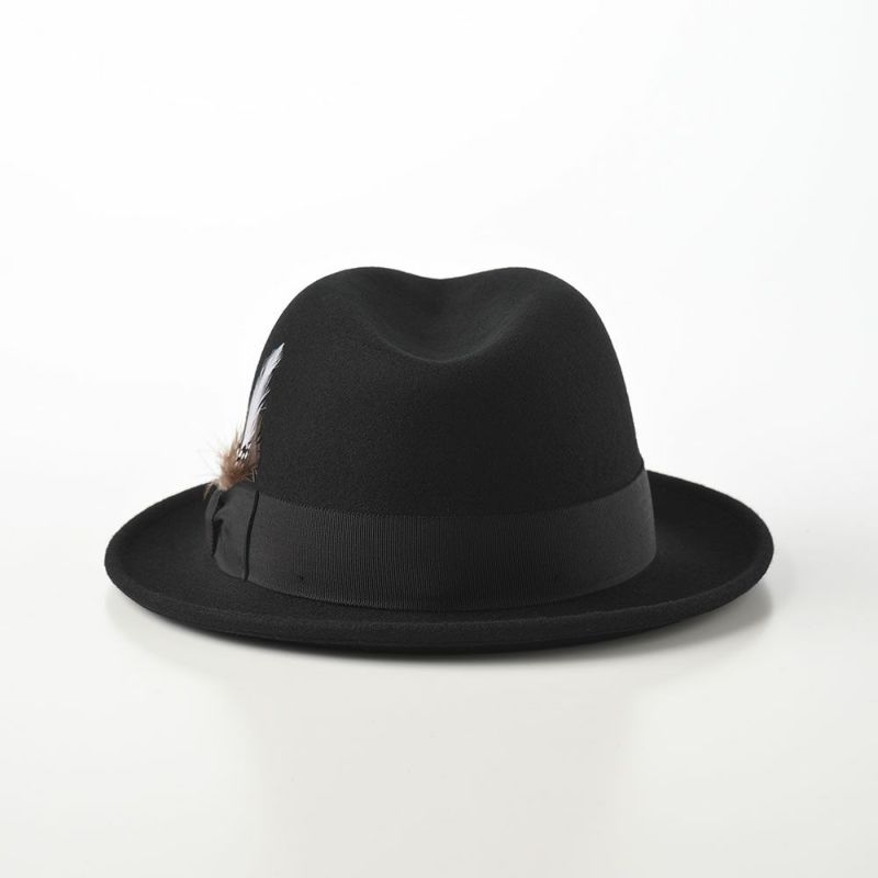 ステットソンのフェルトハット CRUSHABLE WOOL HAT（クラッシャブルウールハット）SE217 ブラック