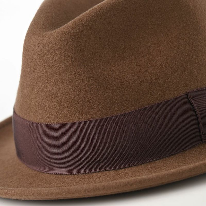 ステットソンのフェルトハット CRUSHABLE WOOL HAT（クラッシャブルウールハット）SE217 キャメル