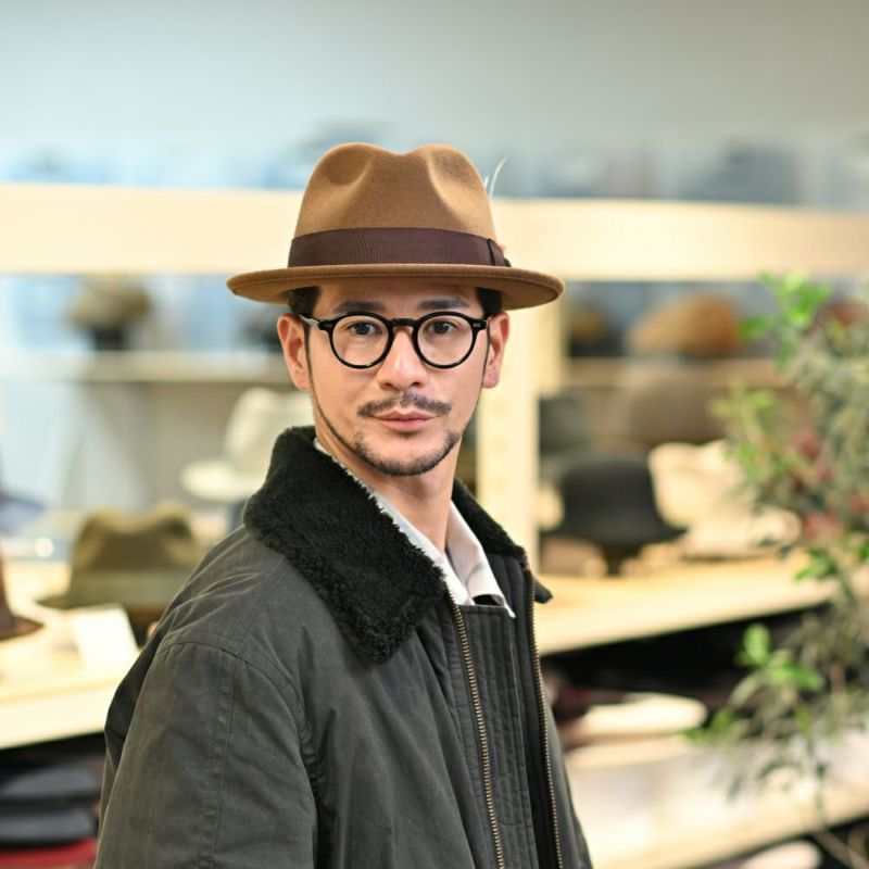 ステットソンのフェルトハット CRUSHABLE WOOL HAT（クラッシャブルウールハット）SE217 キャメル