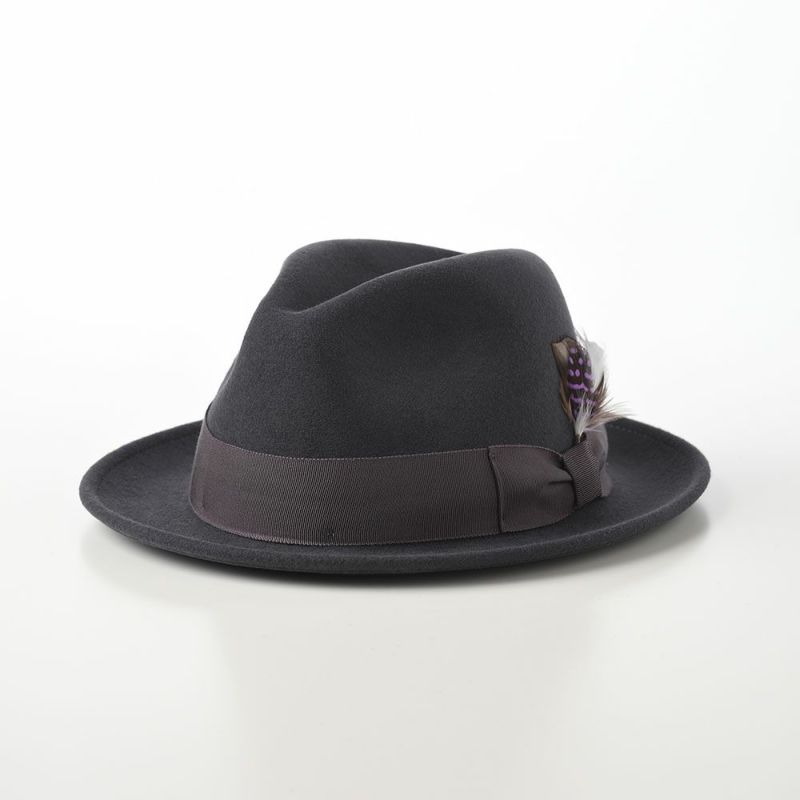 ステットソンのフェルトハット CRUSHABLE WOOL HAT（クラッシャブルウールハット）SE217 グレー