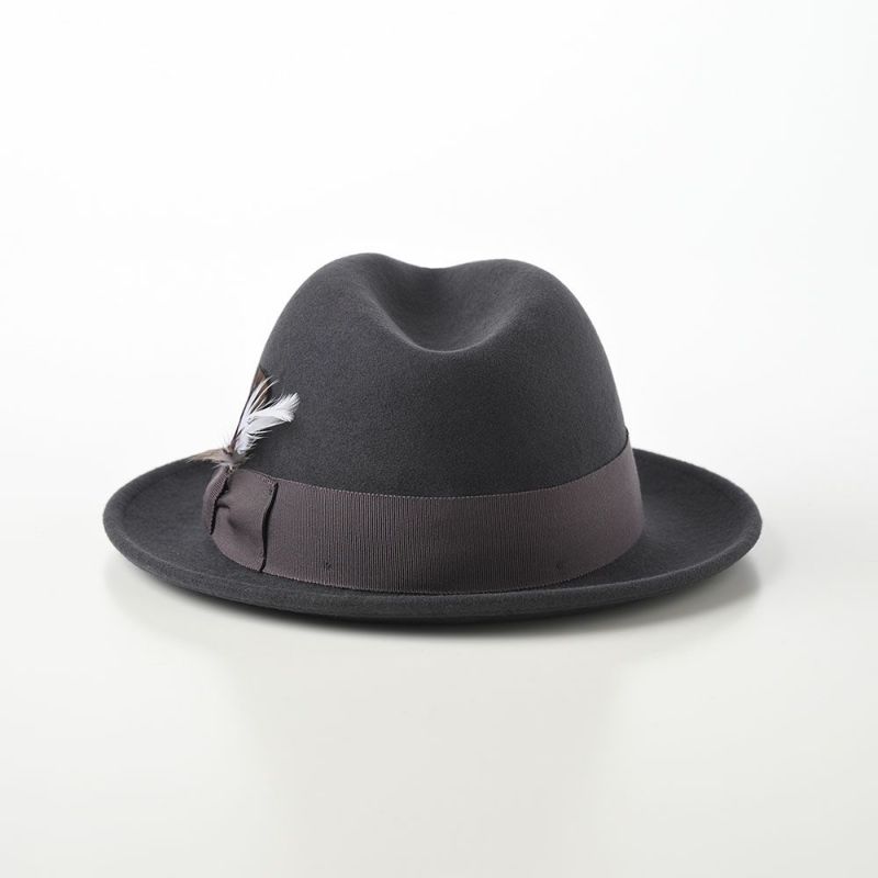 ステットソンのフェルトハット CRUSHABLE WOOL HAT（クラッシャブルウールハット）SE217 グレー