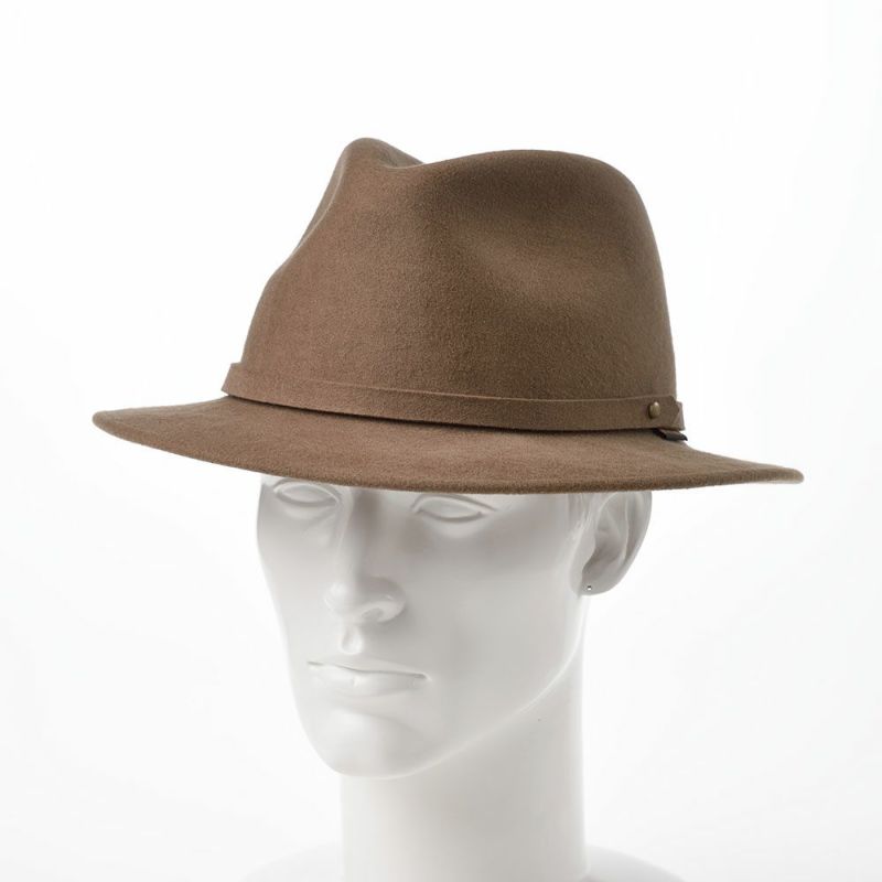 ステットソンのフェルトハット PACKABLE HAT（パッカブルハット）SE503 ライトブラウン