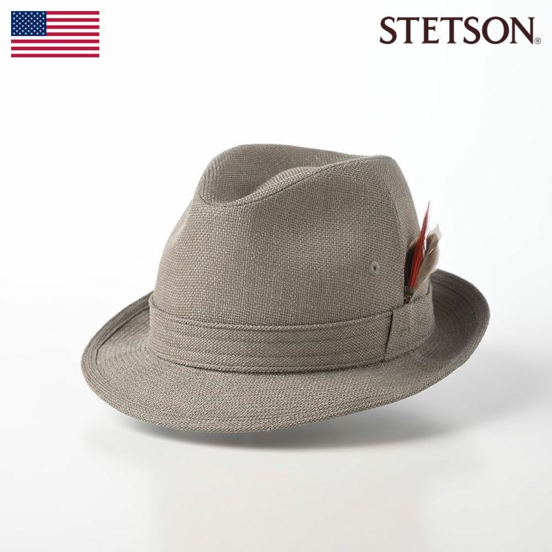 帽子 ソフトハット STETSON（ステットソン） NEW LESCAUT SS（ニューレスコー SS）SE073 オリーブ