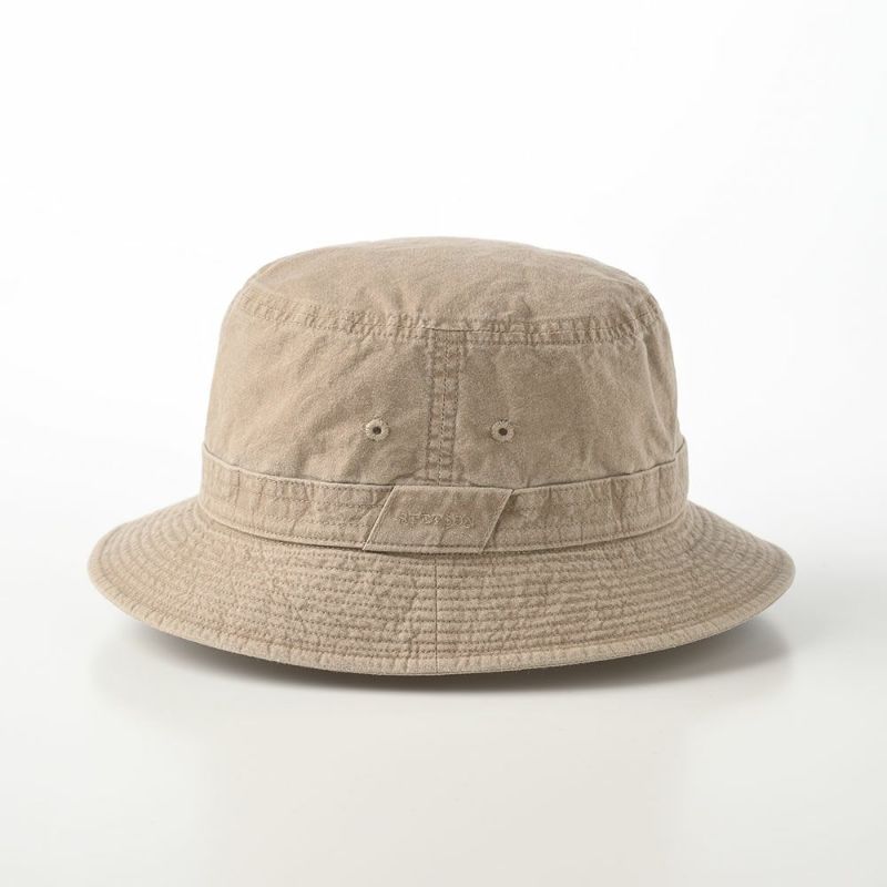 ステットソンの布帛ソフトハット COTTON OVERDYE WASHED HAT（コットンオーバーダイウォッシュドハット）SE076 ベージュ