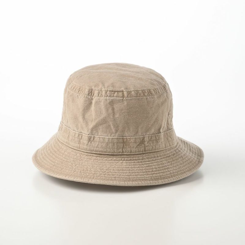 ステットソンの布帛ソフトハット COTTON OVERDYE WASHED HAT（コットンオーバーダイウォッシュドハット）SE076 ベージュ