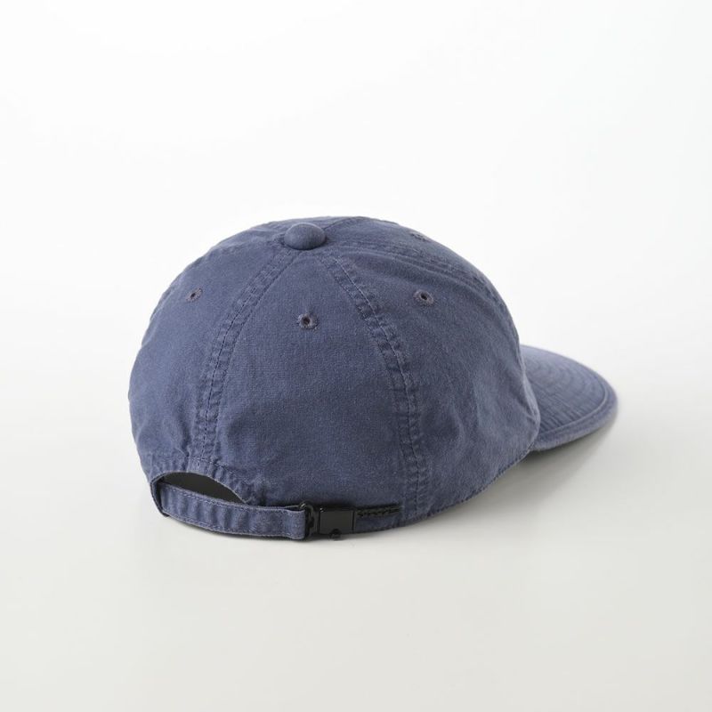 ステットソンのキャップ COTTON OVERDYE WASHED CAP（コットンオーバーダイウォッシュドキャップ）SE077 ネイビー