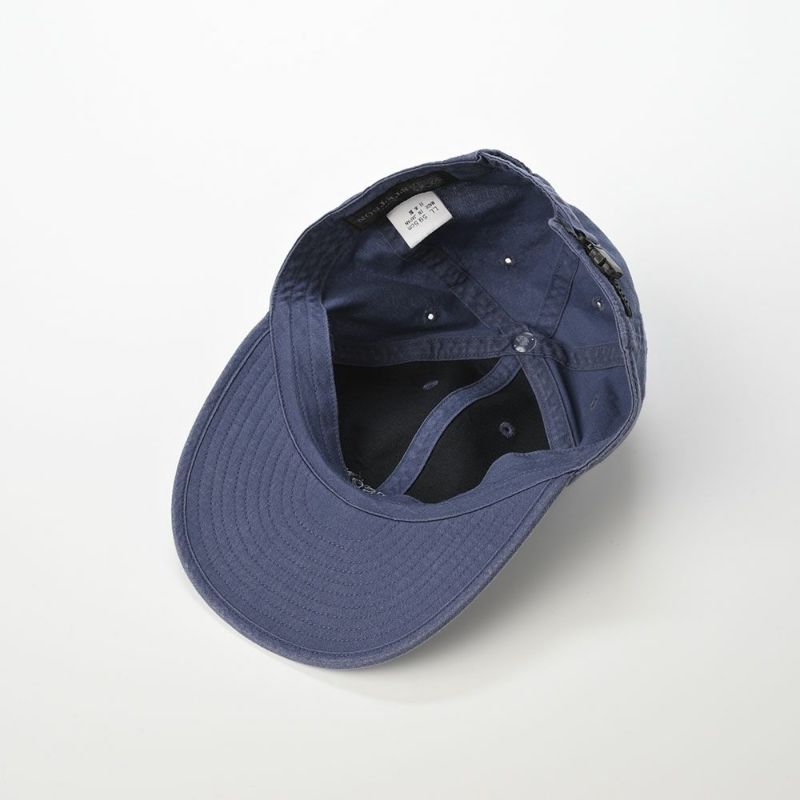 ステットソンのキャップ COTTON OVERDYE WASHED CAP（コットンオーバーダイウォッシュドキャップ）SE077 ネイビー