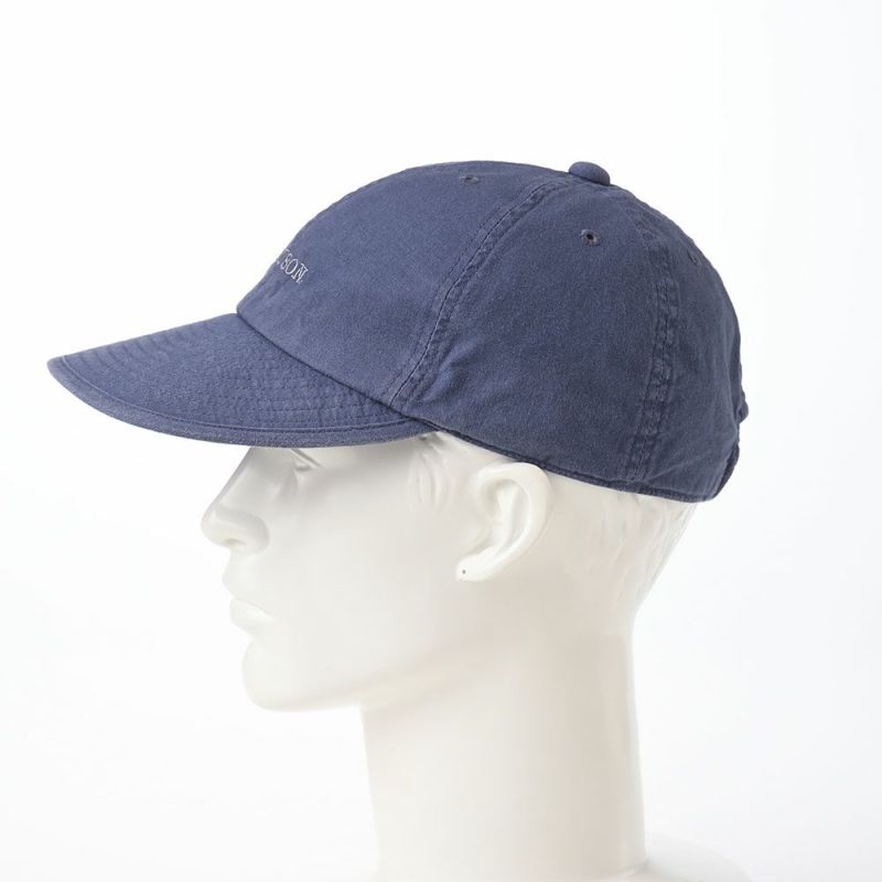 ステットソンのキャップ COTTON OVERDYE WASHED CAP（コットンオーバーダイウォッシュドキャップ）SE077 ネイビー