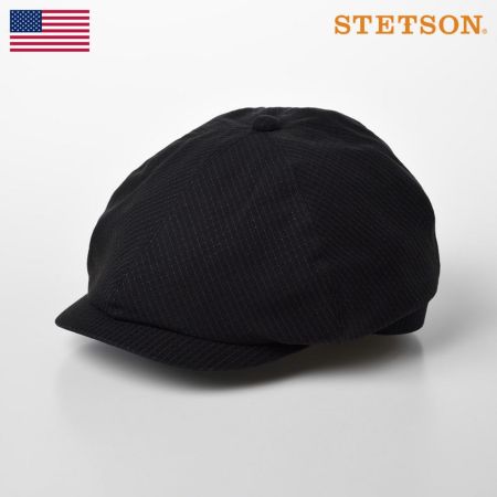 ステットソンのキャスケット VINTAGE CHECK CASKET（ヴィンテージチェック キャスケット）SH586 ブラック