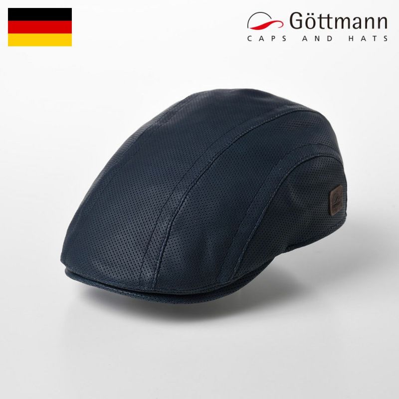 帽子 ハンチング Gottmann（ゴットマン） Baxter Sheep Leather（バクスター シープレザー） G2772123 ブルー