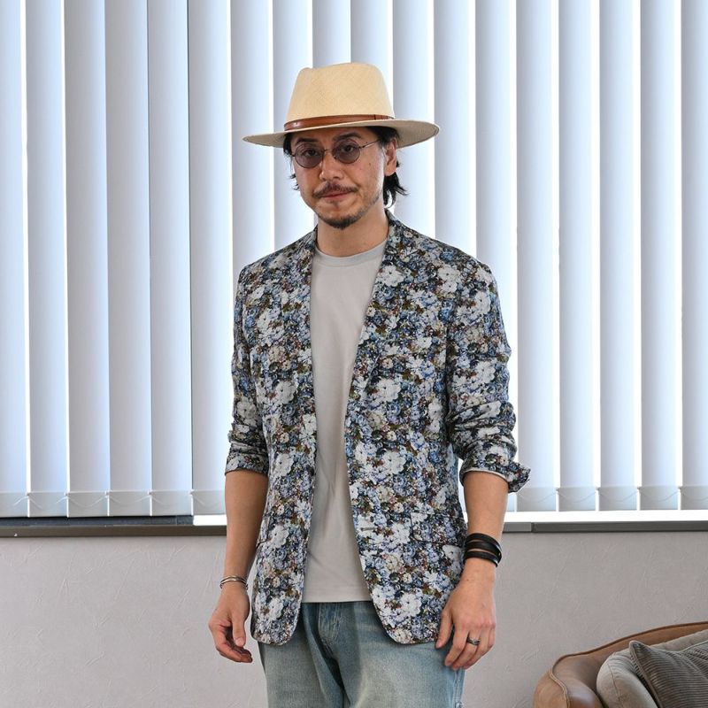 ビガリのパナマハット Vancouver TE（バンクーバー）ナチュラルのモデル写真