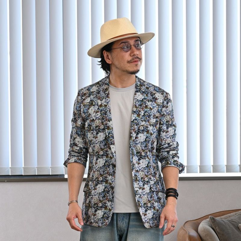 ビガリのパナマハット Vancouver TE（バンクーバー）ナチュラルのモデル写真