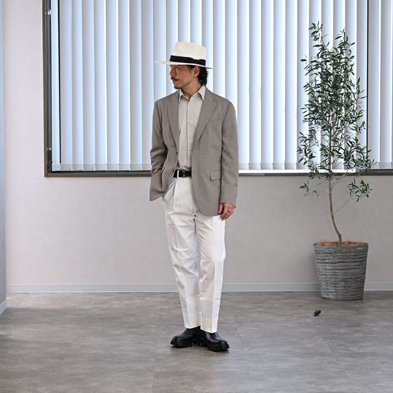 ビガリのパナマハット PRADO（プラード）ホワイト