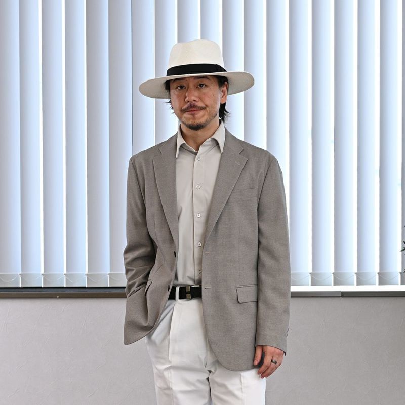 ビガリのパナマハット PRADO（プラード）ホワイト