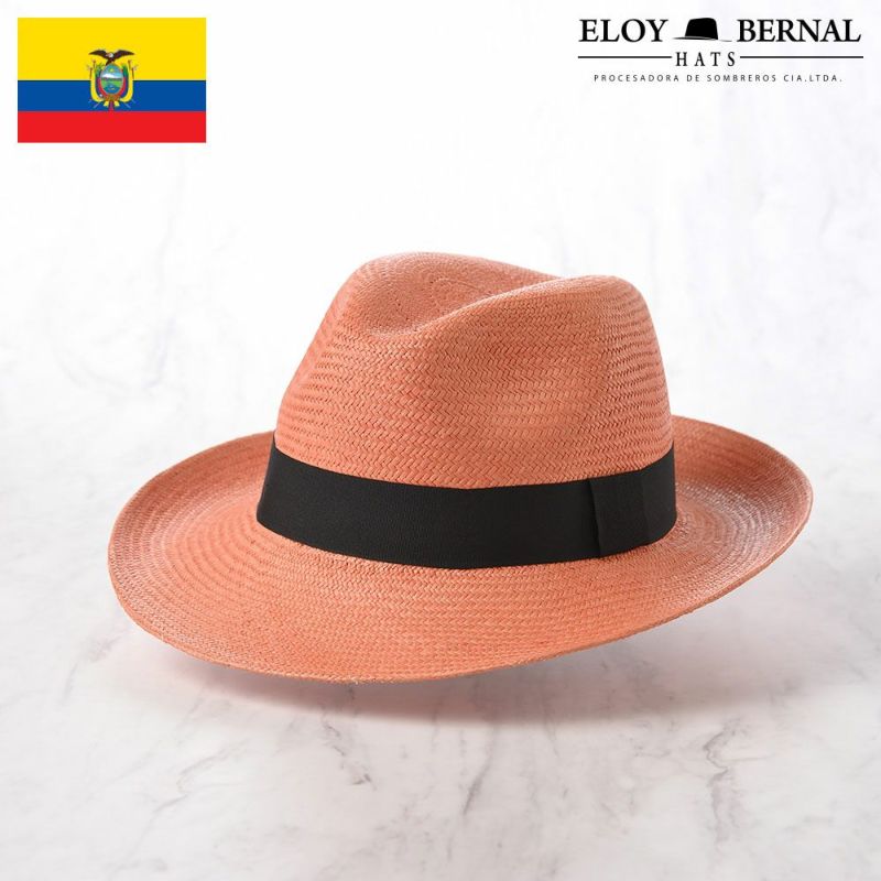 帽子 パナマハット ELOY BERNAL（エロイベルナール） PALETA（パレッタ）オレンジ