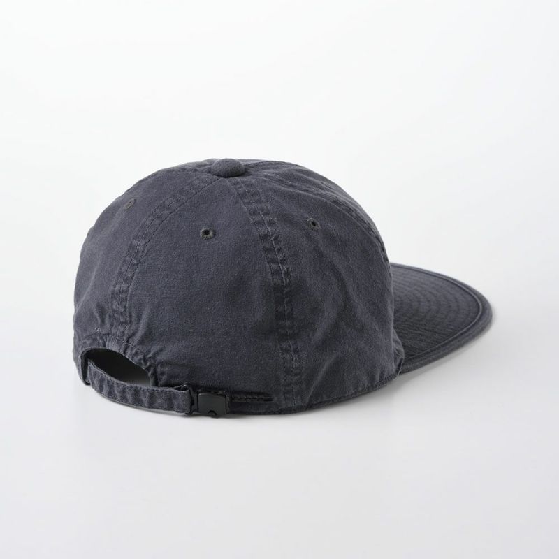 ステットソンのキャップ COTTON OVERDYE WASHED CAP（コットンオーバーダイウォッシュドキャップ）SE077 ブラック