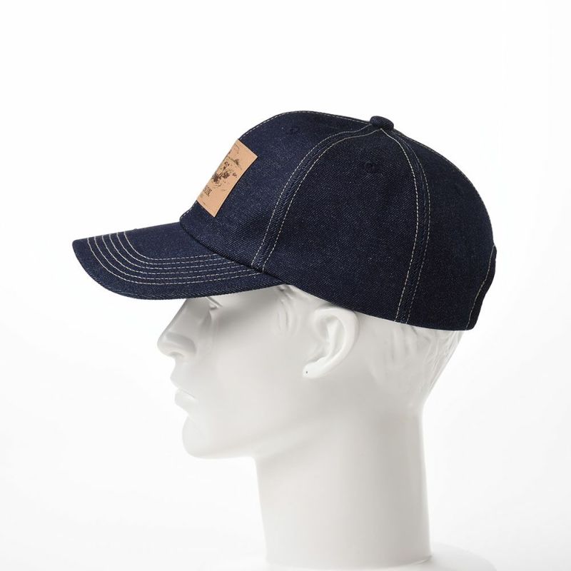 ステットソンのキャップ DENIM CAP（デニムキャップ）SE589 ネイビー