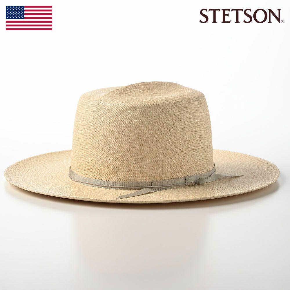 STETSON パナマ Made in USA (箱なし) BASIC PANAMA HAT（ベーシック パナマハット） SE783 ナチュラル