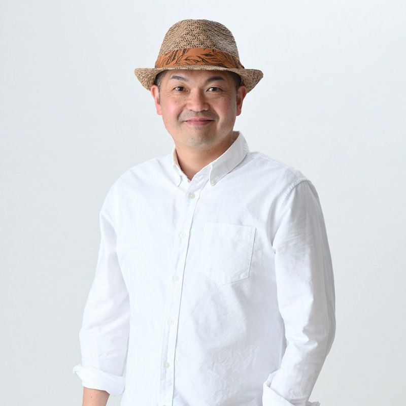 ボルサリーノ ハット メンズ 春夏 帽子 borsalino サーモニット