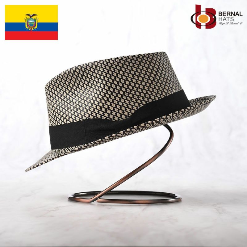 帽子 パナマハット パナマ帽 BERNAL（ベルナール） TRIGO（トリーゴ）ブラック