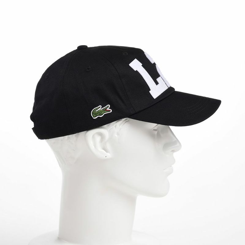 ラコステのキャップ L27 COTTON CAP（L27 コットンキャップ） L1177 ブラック