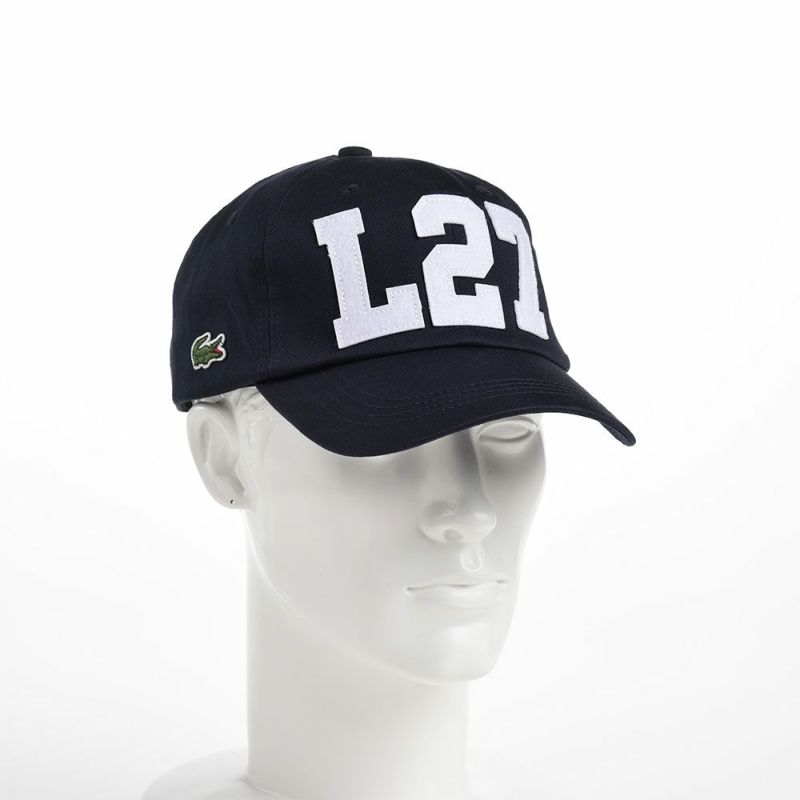 ラコステのキャップ L27 COTTON CAP（L27 コットンキャップ） L1177 ネイビー