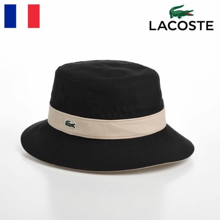 ラコステ バケットハット LINE BUCKET HAT（ラインバケットハット 