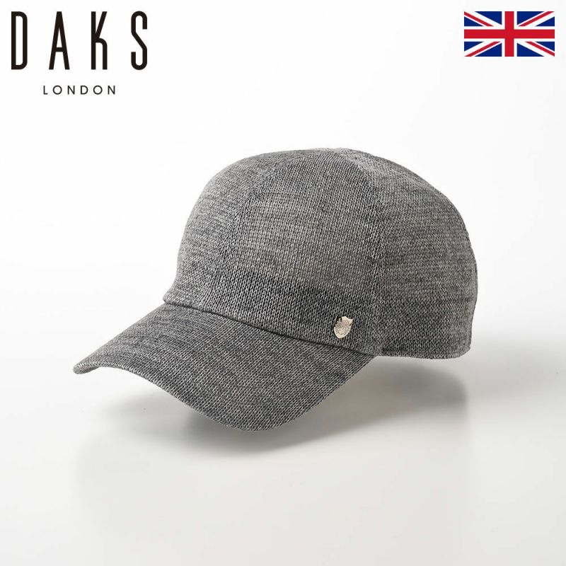 帽子 ベースボールキャップ DAKS（ダックス） Cap Cotton Knit（キャップ コットンニット） D1578 グレー