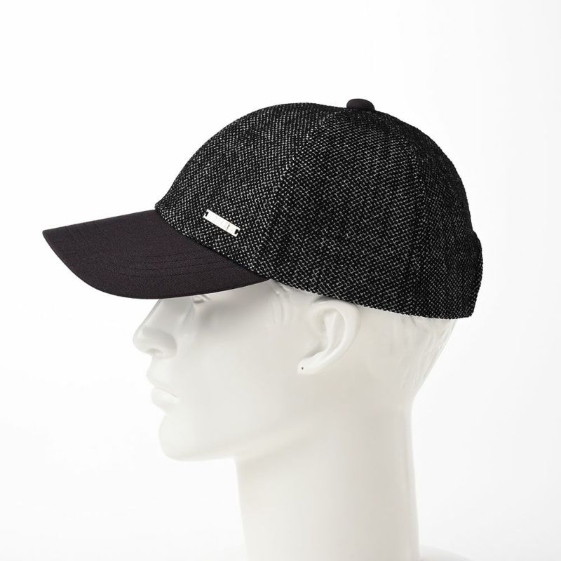 ダックスのキャップ Cap KARAMI DENIM（キャップ　カラミデニム） D1692 ブラック