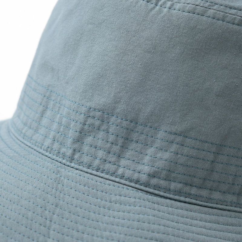 ダックスのサファリハット Safari Cotton Washer（サファリ コットンワッシャー） D1694 サックスブルー