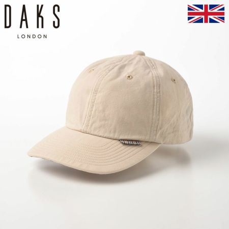 ダックスのキャップ Cap Cotton Washer（キャップ コットンワッシャー） D1695 アイボリー