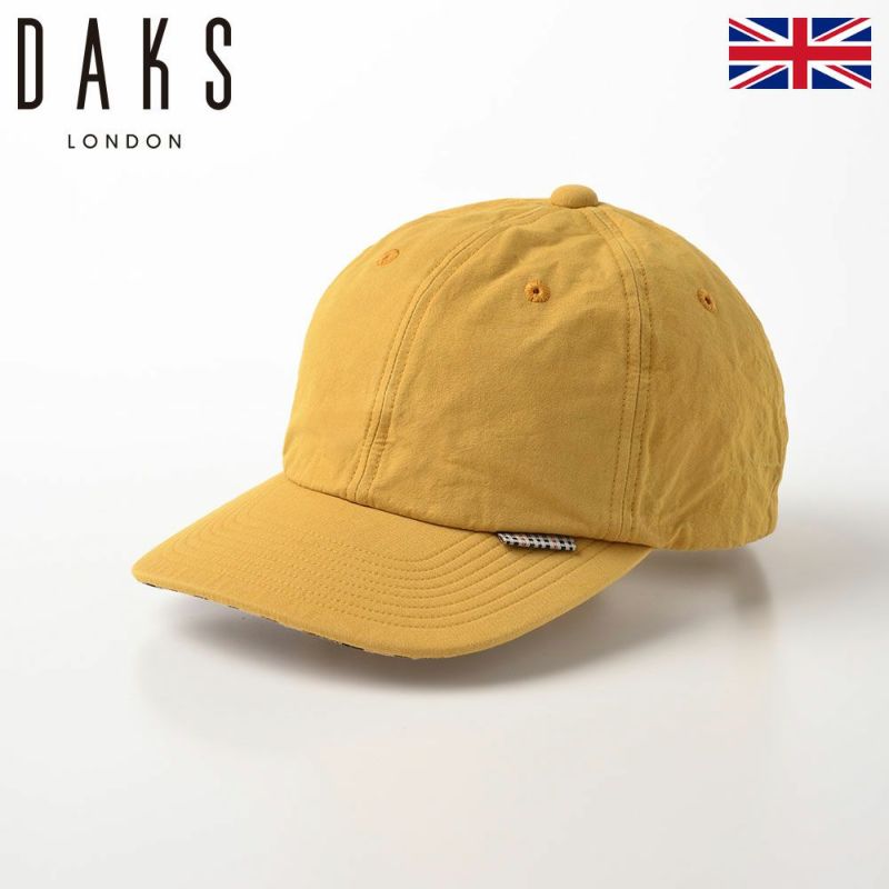 ダックスのキャップ Cap Cotton Washer（キャップ コットンワッシャー） D1695 イエロー