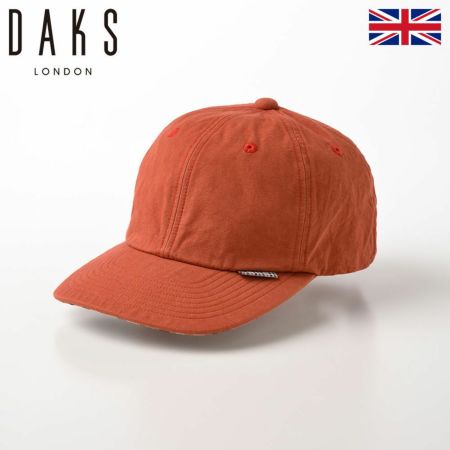 ダックスのキャップ Cap Cotton Washer（キャップ コットンワッシャー） D1695 オレンジ