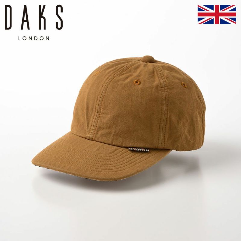 ダックスのキャップ Cap Cotton Washer（キャップ コットンワッシャー） D1695 キャメル