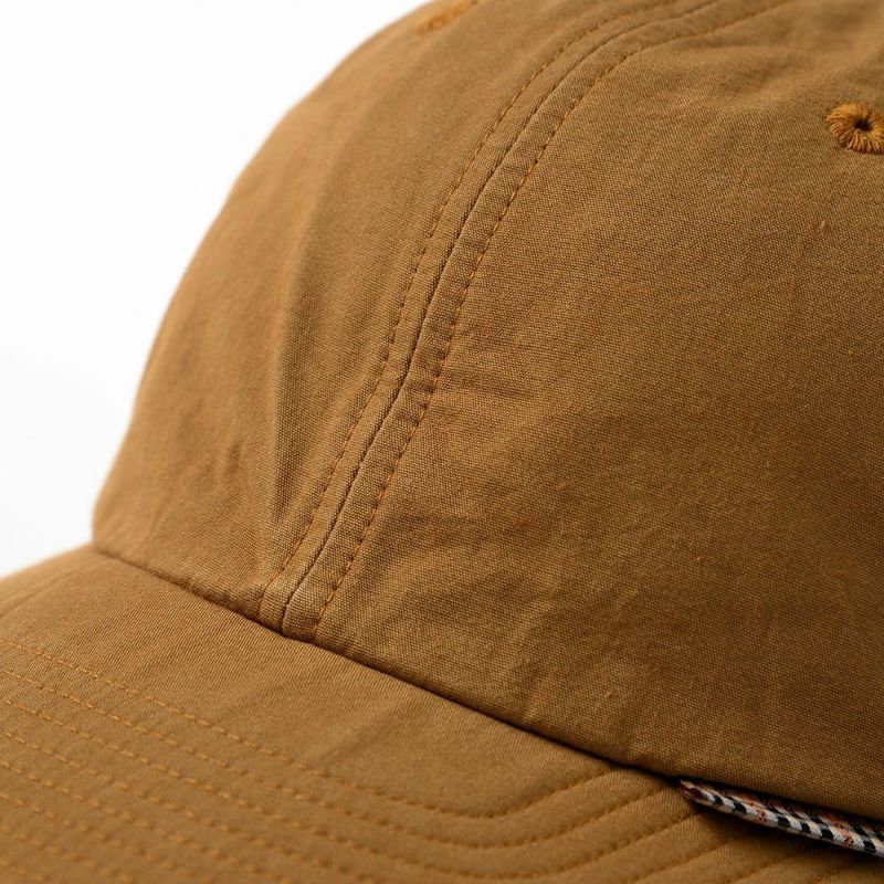 ダックスのキャップ Cap Cotton Washer（キャップ コットンワッシャー） D1695 キャメル