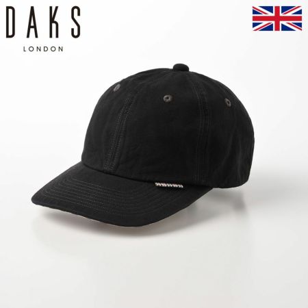 ダックスのキャップ Cap Cotton Washer（キャップ コットンワッシャー） D1695 ブラック