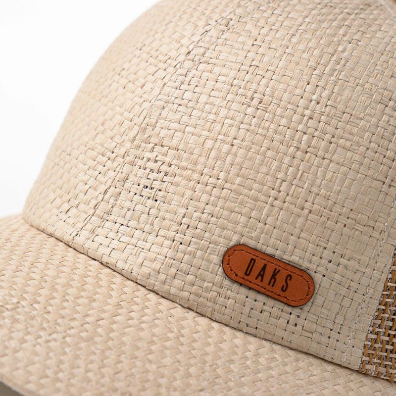 ダックスのキャップ Cap Paper Yarn（キャップ ペーパーヤーン） D1700 アイボリー