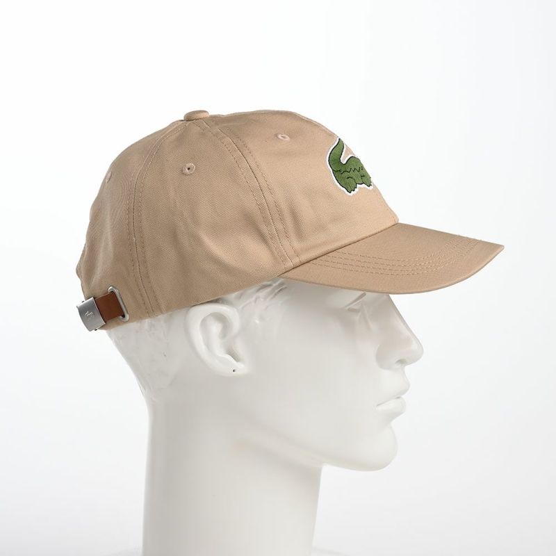 ラコステのキャップ BIG LOGO CAP（ビッグロゴ キャップ） L1148 ベージュ