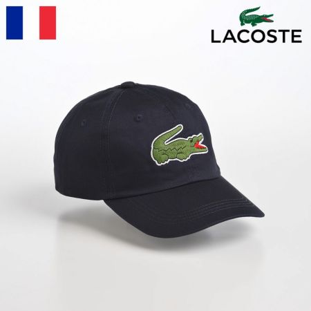 ラコステのキャップ BIG LOGO CAP（ビッグロゴ キャップ） L1148 ネイビー