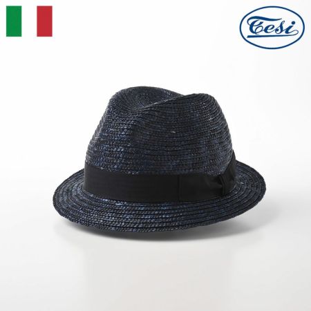 テシのストローハット Straw Hat（ストローハット） T0732 ネイビー