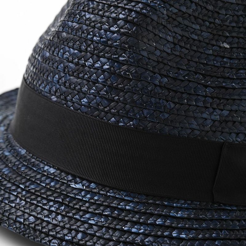 テシのストローハット Straw Hat（ストローハット） T0732 ネイビー