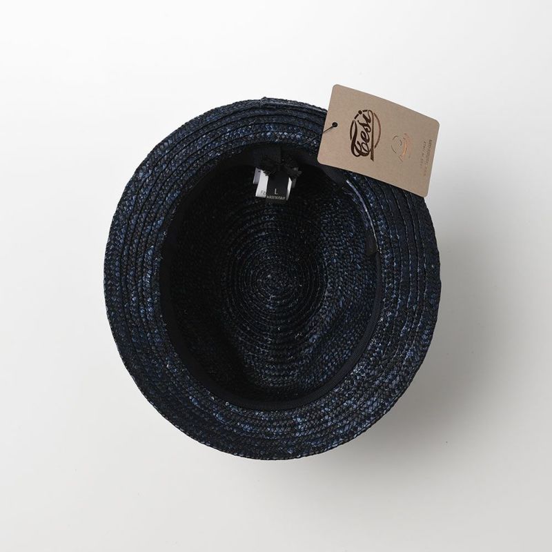 テシのストローハット Straw Hat（ストローハット） T0732 ネイビー