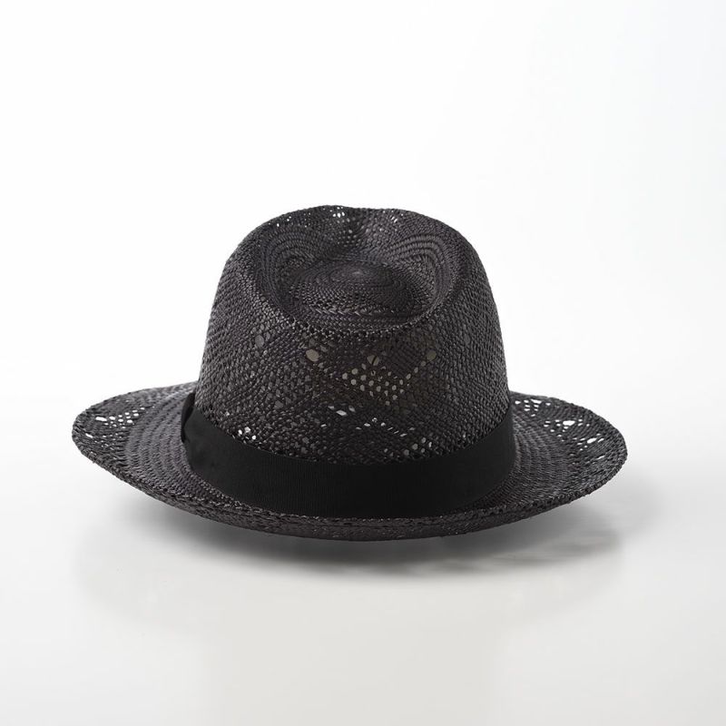 テシのパナマハット Panama Hat Lace-Up（パナマハット レースアップ） T1903 ブラック