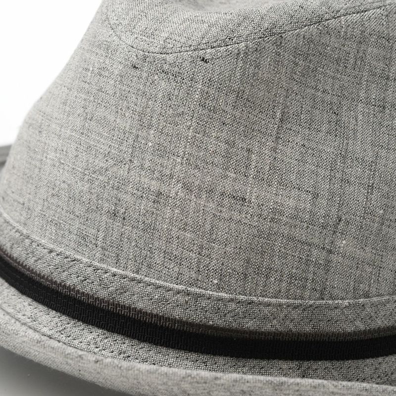 ノックスの布帛ソフトハット Linen Hat（リネンハット）KX3J011 グレー