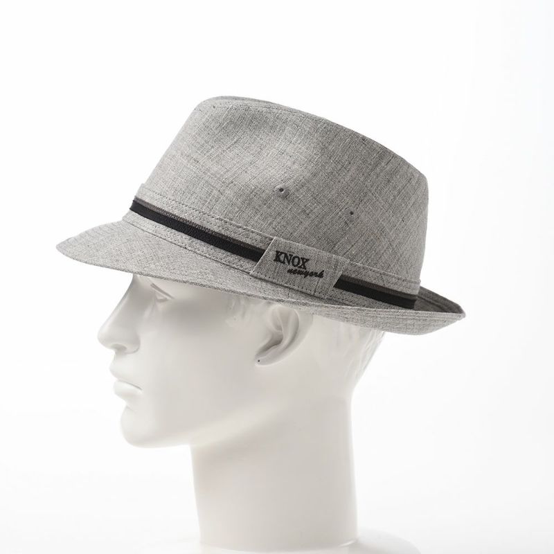 ノックスの布帛ソフトハット Linen Hat（リネンハット）KX3J011 グレー