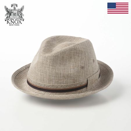 ノックスの布帛ソフトハット Linen Hat（リネンハット）KX3J011 ベージュ