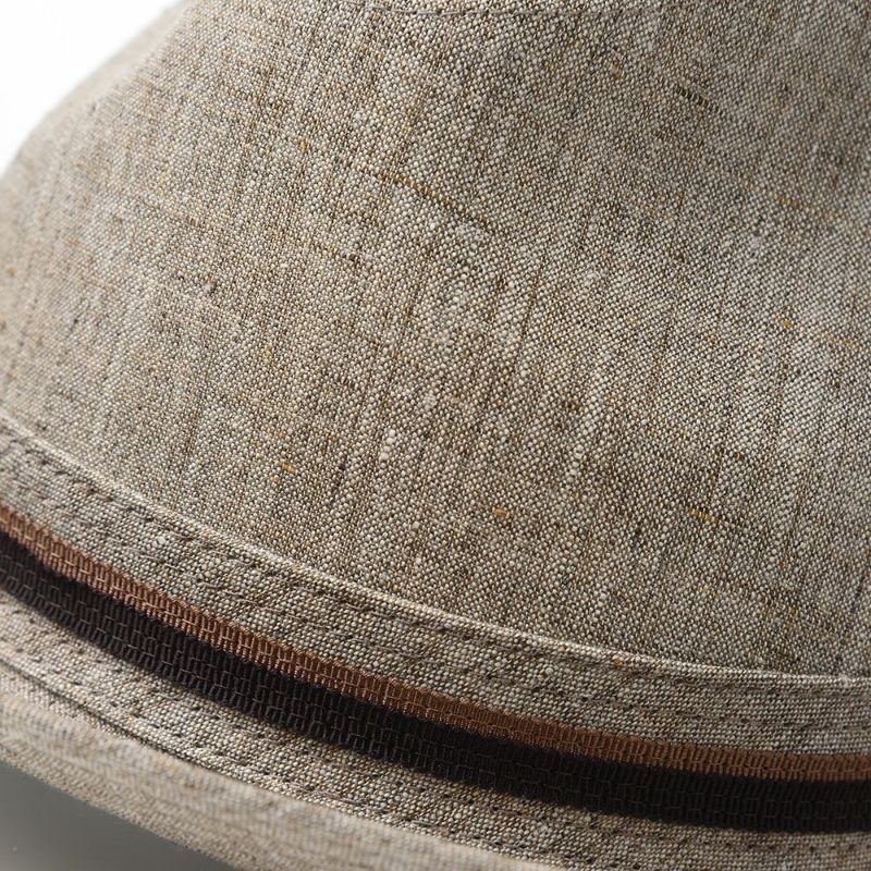 ノックスの布帛ソフトハット Linen Hat（リネンハット）KX3J011 ベージュ