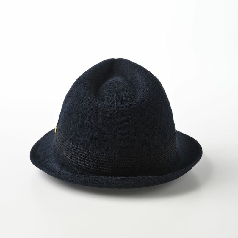 ノックスの布帛ソフトハット Linen Mix Thermo Hat（リネンミックス サーモハット）KX3K008 ネイビー