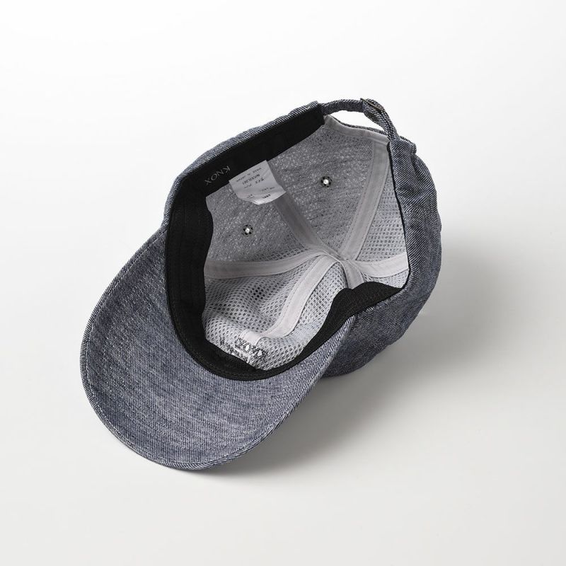 ノックスのキャップ Linen Mix Cap（リネンミックス キャップ）KX3L001 ネイビー